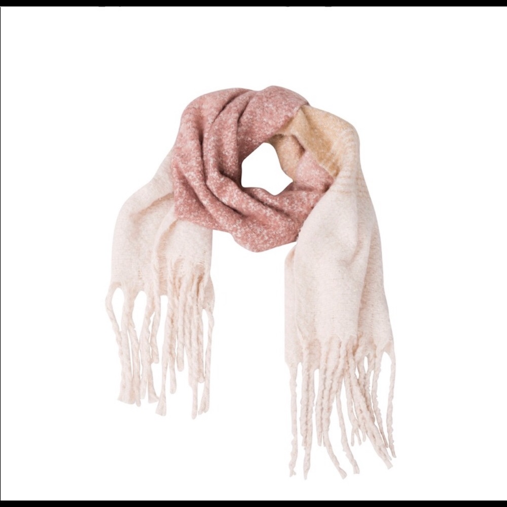 Mer-Sea & Co. Scarf (Pink & Cream)